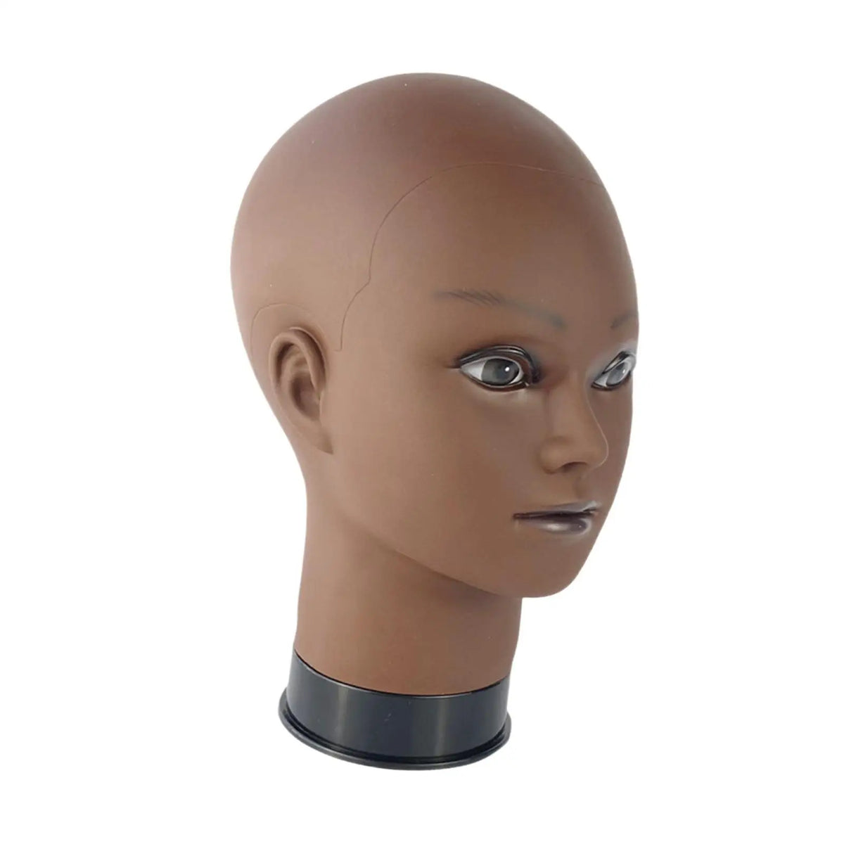 Wigs Head Mannequin Smooth Multipurpose Wigs Holder Wigs Display Stand for Hats Scarf Wigs Displaying Making Styling Hairpieces Quake