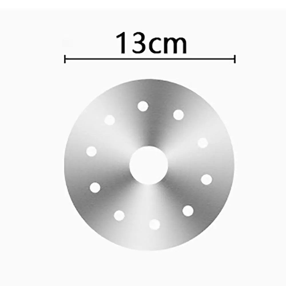 Stainless Steel Induction Cooker Heat Diffuser Saucepan Cooking Hob Heat Conduction Plate Converter Tool Cookware Parts Quake 13CM