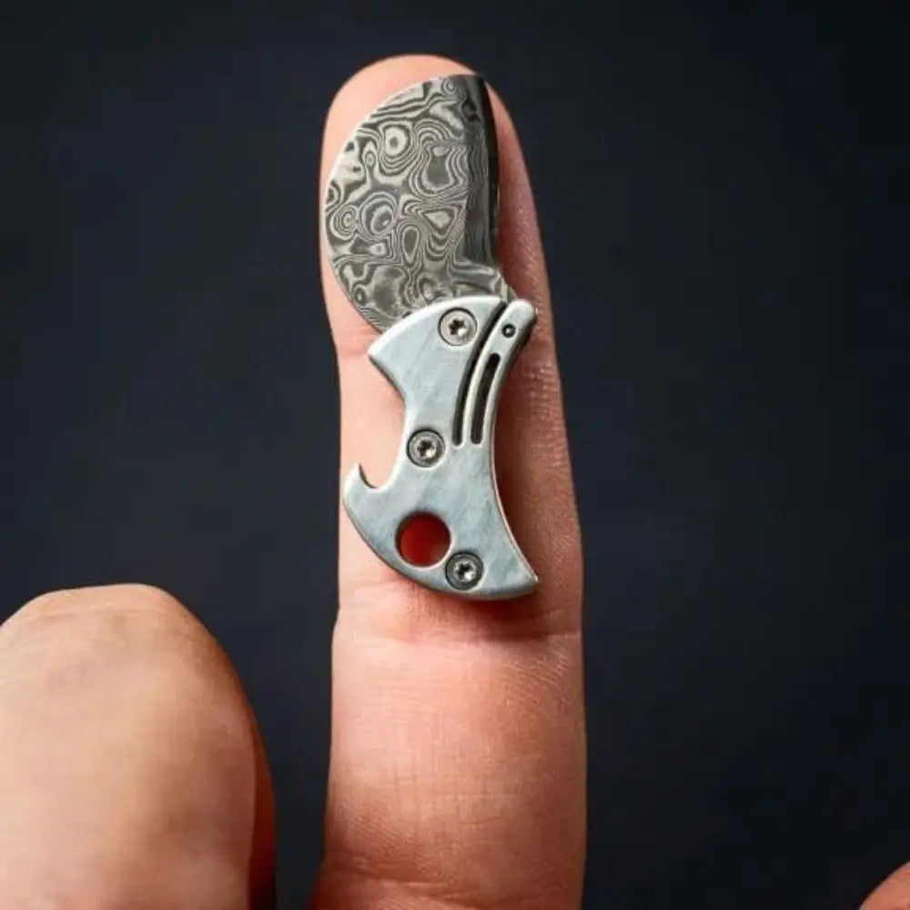 Portable Titanium Material Bottle Opener Practical Design Quirky Style EDC Cutter Compact Can Opener Outdoor Activities Quake