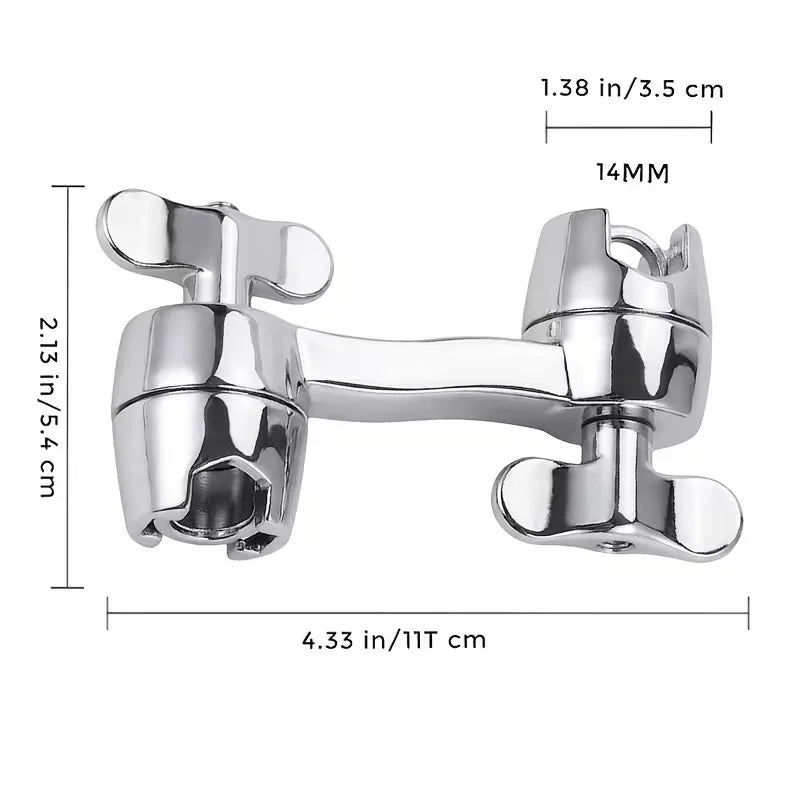 Drum Kit Double-Headed Clamp Drum Kit Additions Drum Kit Clamp Expansion Tom Drum Clamp Drum Kit Expansion Cymbal Clamp Quake