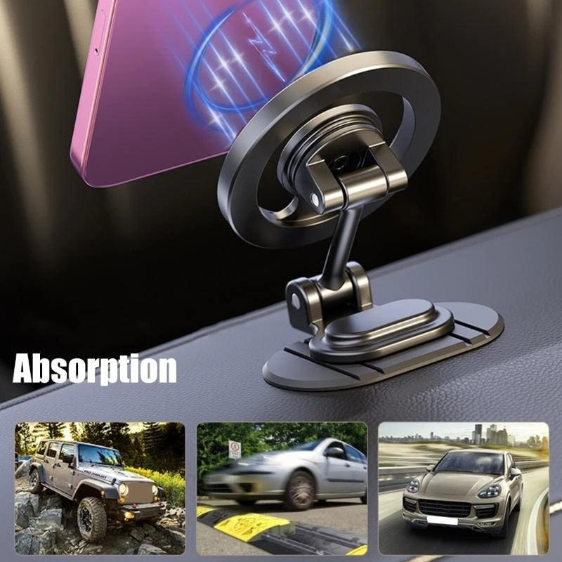Metal Phone Holder Secure 360 Rotation Foldable Designs Stand for Car K1KF Quake China Mainland