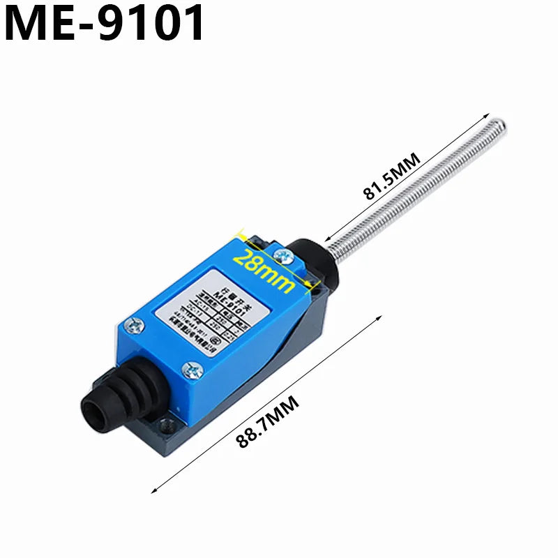 ME ME-8108 limit switch Rotary Adjustable Roller Mini Limit Switches TZ-8108 AC250V 5A NO NC 8108 8104 8111 8112 8122 8166 9101 Quake ME-9101