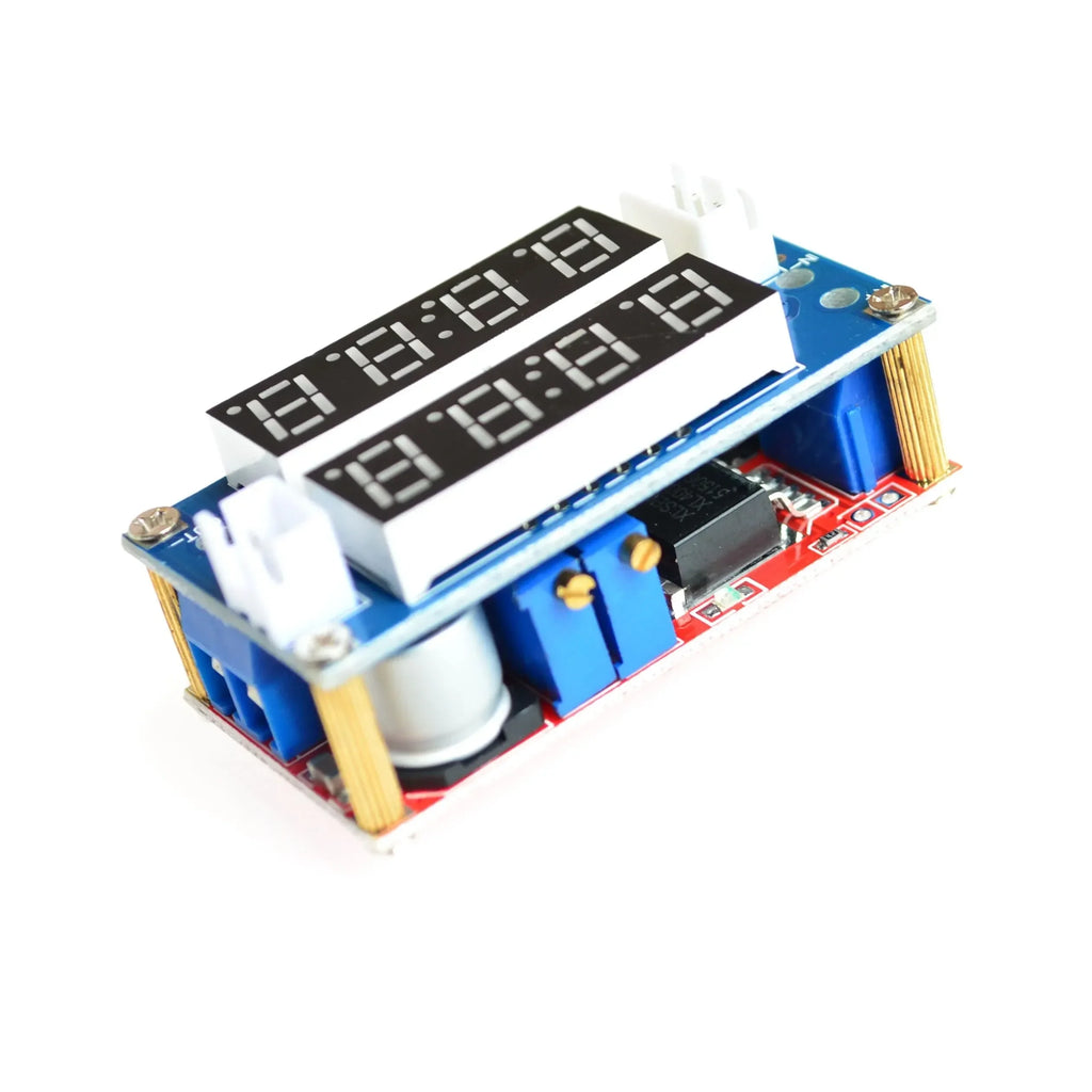 1PC 5A Adjustable Power CC/CV Step-down Charge Module LED Driver Voltmeter Ammeter Constant current constant voltage Quake