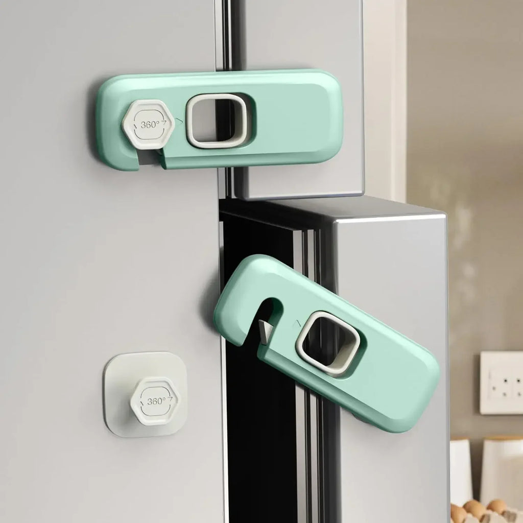 Baby Safety Protection 5 Pack Lock for Doors Baby Safety Cabinet Refrigerator Oven Drawer Lock Home Child Anti Pinch Quake