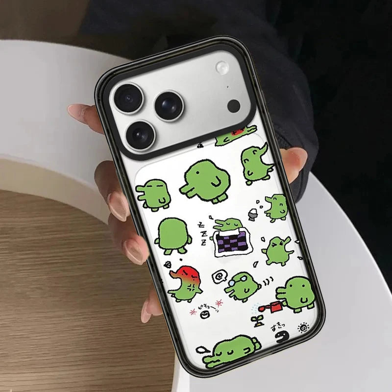 608281 Impact Black Border Magnetic Case: Compatible with IPhone 18 17 16 15 14 13 Pro Max 18Pro Quake