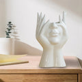 color ceramic Vase for Flowers Decor Centrepieces Dried Flower Vase for Living Room/Bedroom/Dining Decor Quake Small