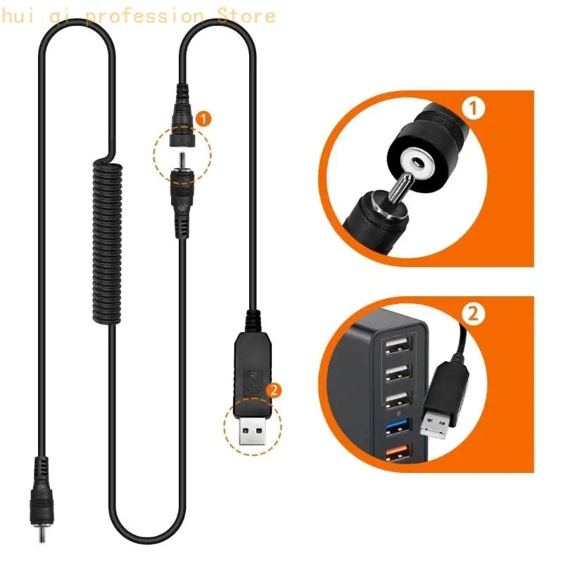 Snowmobile Heated Helmets Connector Plug Heating Cable Heated Helmets Adapter Suitable for Most Electric Face Shielding H8WE Quake