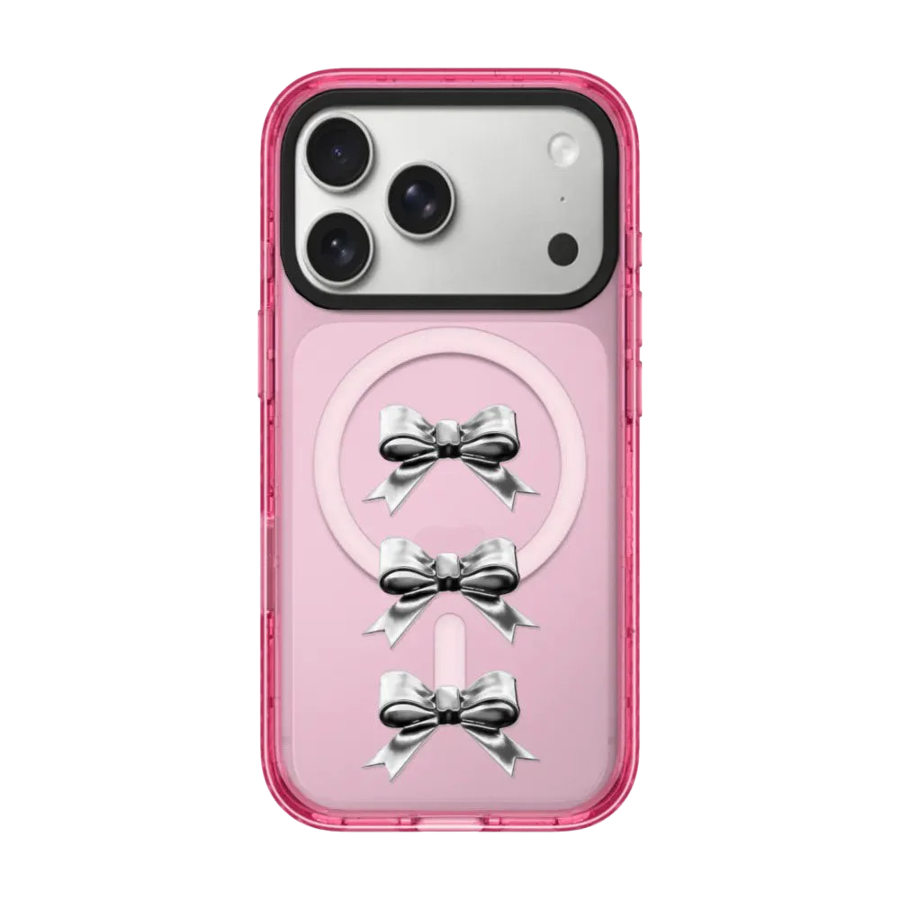 6090854 Pink Border Magnetic Case: Compatible with IPhone 18 17 16 15 14 13 Pro Max 18Pro Quake