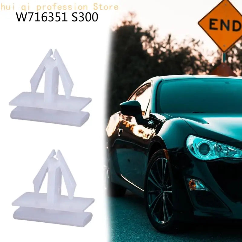 Car Trim Panel Retaining Clips with Plastic Push-in Design for Side Skirt H8WE Quake