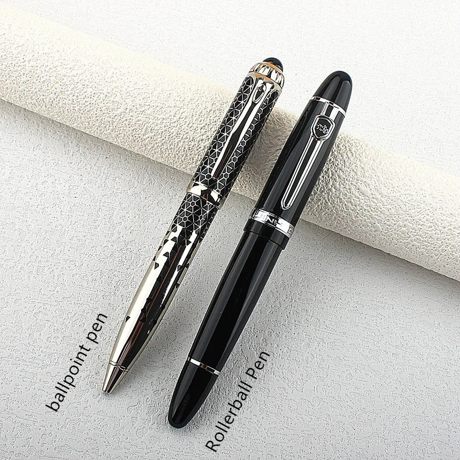 JINHAO 159 Metal Ballpoint Pen 0.7mm Retro Design Metal Material Elegant Clip Writing Office School Supplies Gift Stationery Quake 159-15