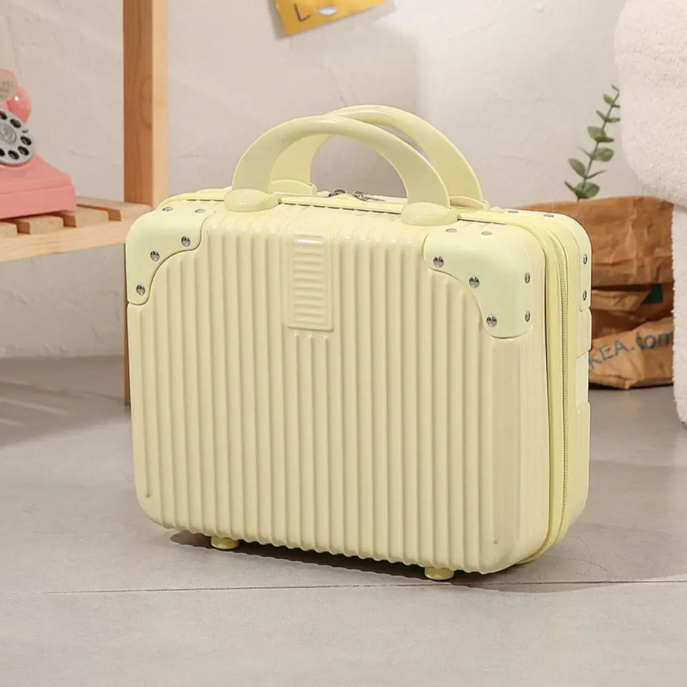 Hot Sales 14 inch Travel Suitcase Mini Travel Makeup Case Organizer Hand Boarding Case For Women Quake 9