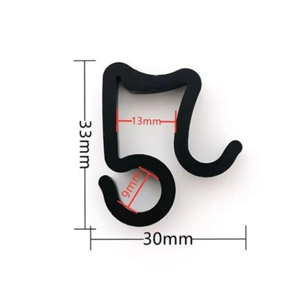 100x Christmas Light Clips Waterproof Easy to Install Outdoor Light Clips Party Supplies Holiday Decoration Gutter Hooks Quake