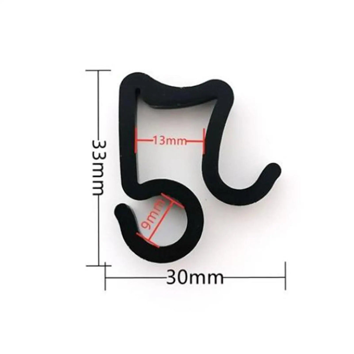 100x Christmas Light Clips Waterproof Easy to Install Outdoor Light Clips Party Supplies Holiday Decoration Gutter Hooks Quake