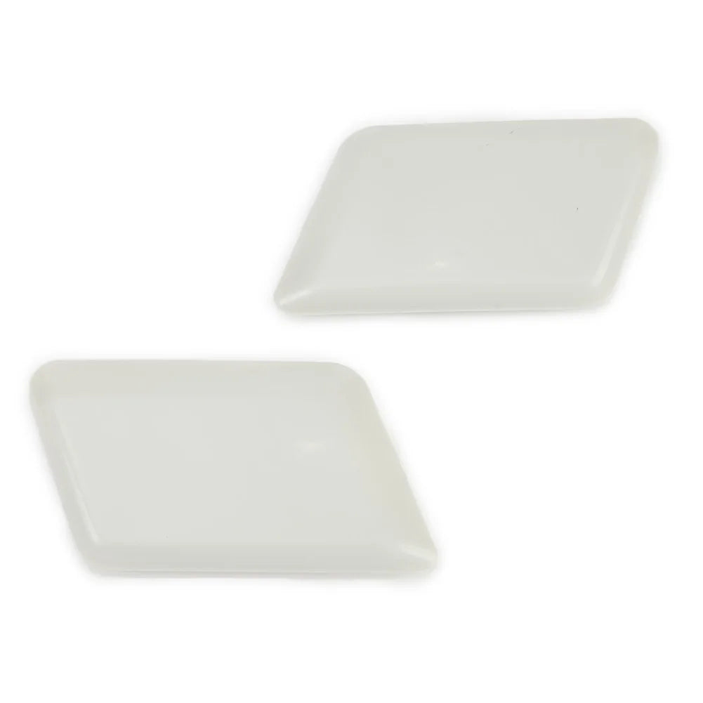 For FORD For MONDEO MK3 2000 2007 Headlight Washer Nozzle Covers Left & Right Side Plastic Primed Replacement with OE Reference Quake