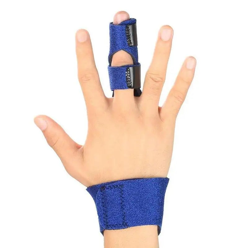 Trigger Finger Splints, Finger Brace Adjustable Locking Straightener Hand Support Brace for Sprains, Arthritis,Knuckle Tendon Quake