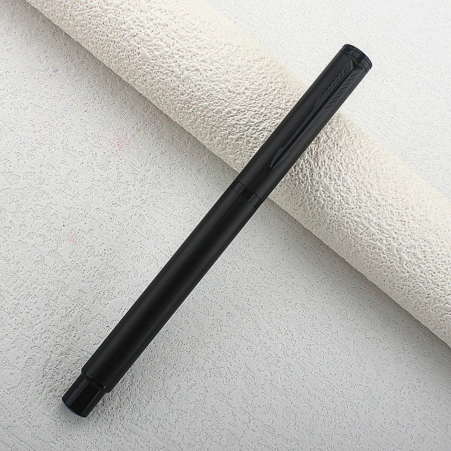 Luxury Metal 3652 Black Color Daily work Notes Office Fountain Pen EF 0.38MM Nib Student School Writing Pen Stationery Supplies Quake