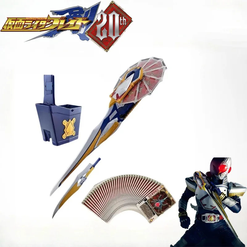 Hot CSM-Style Kamen Rider Blade Seiken Sword Set - Deluxe Garren Belt Cards Role Play Kit - Unlicensed Collector Edition Cartoon Quake