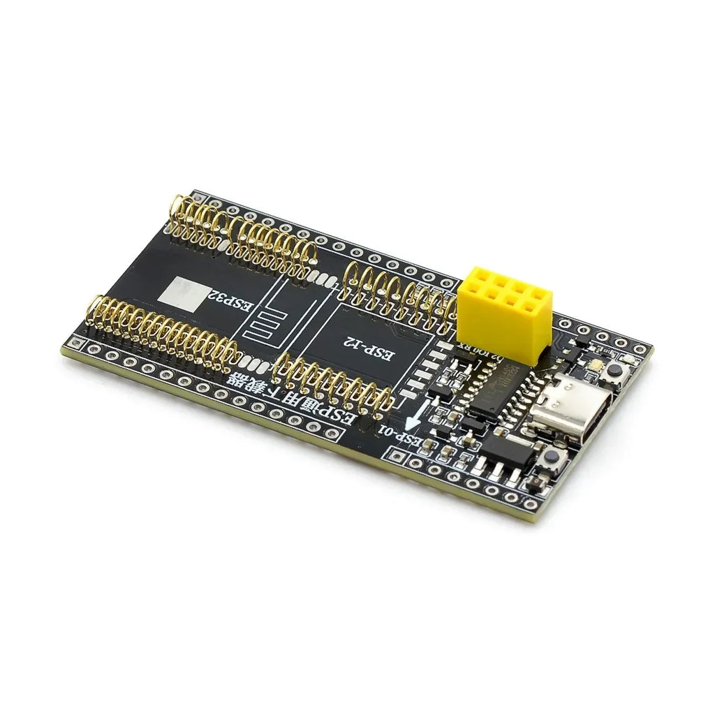 ESP8266 ESP32-WROVER Development Board Test Programmer Socket Downloader for ESP-01 ESP01S ESP12 ESP32 Quake