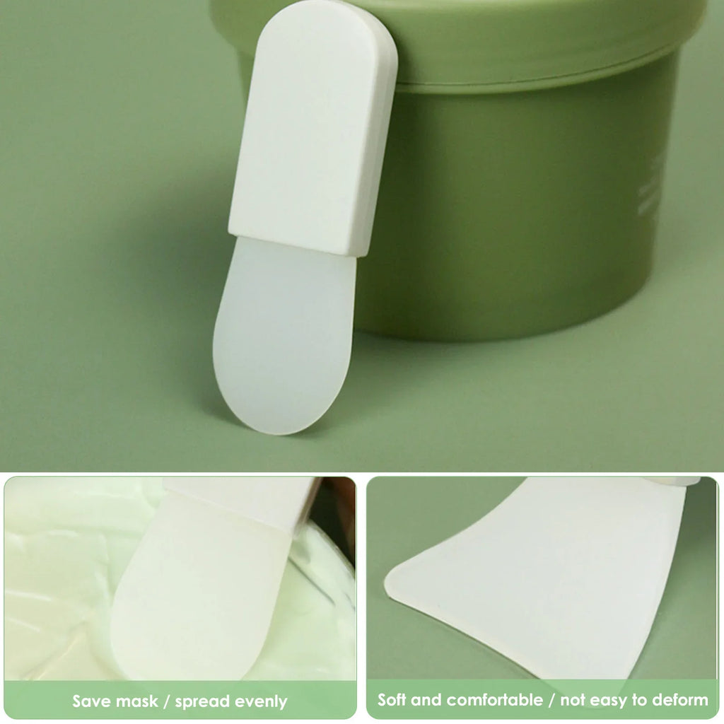 Face Mask Brushes Silicone Facial Mask Mud Mixing Brushes Beauty Tools for Women Skin Face Care Makeup Cleansing Brush Quake