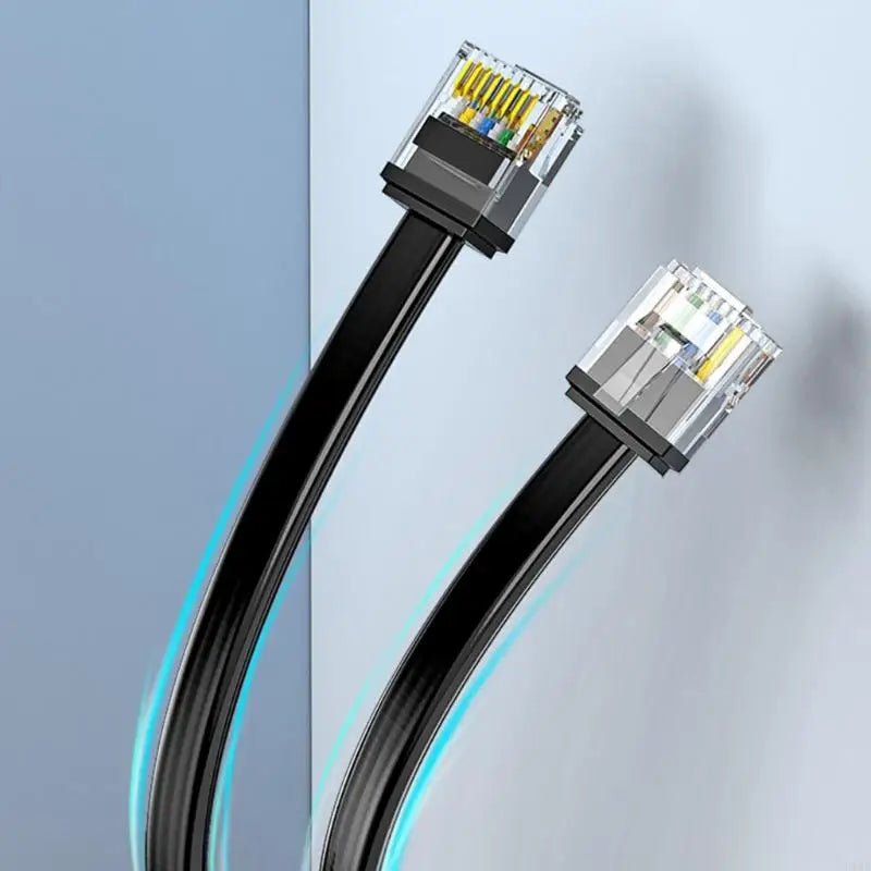 Cat6 Flat Ethernet Short UTP Cable Rj45 Boot Cord Networking Connector Cat6 Networking Cable Management for Router K1KF Quake