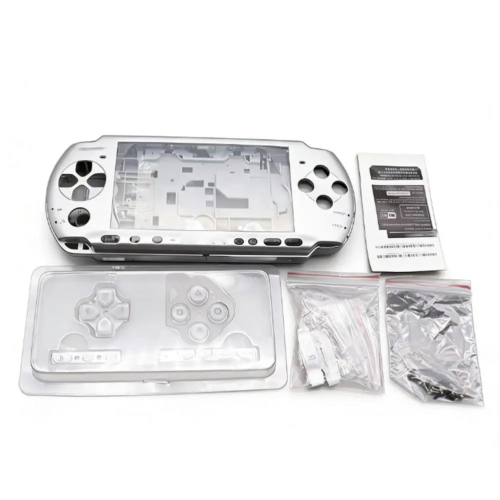 Full Set Housing Shell Case for PSP 3000 PSP3000 03 Version Console Replacement Cover with Buttons Screws Kit Game Accessories 1 Quake silvert
