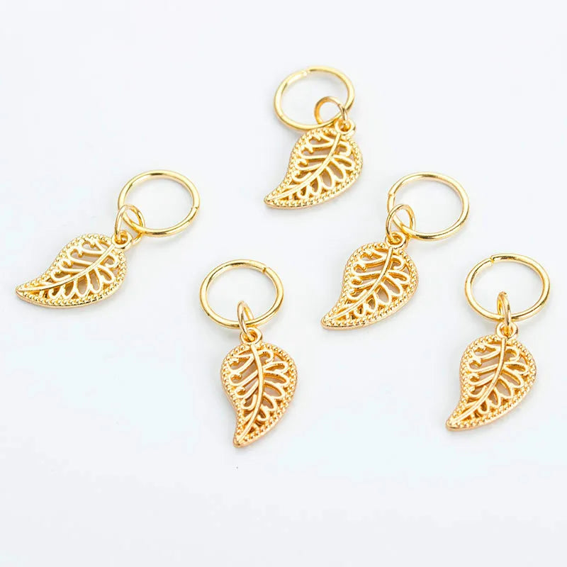 Hair Braid Rings & Pendant Beads Set – DIY Dreadlock Accessories