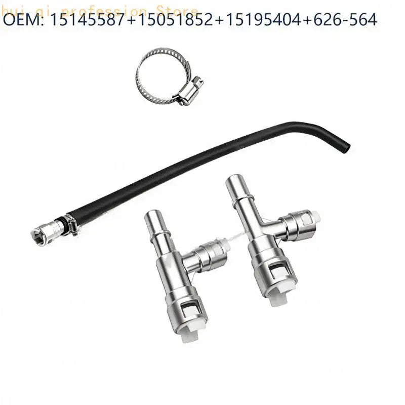 Coolant Line Replacement with Metal Tees for SUV Service 626-564 15051852 H8WE Quake