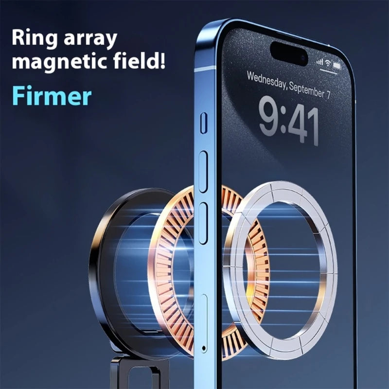Upgrades Dashboards Phone Mount 180° Double Center Rotation Universal Foldable Car Phone Holder for Smartphones K1KF Quake China Mainland