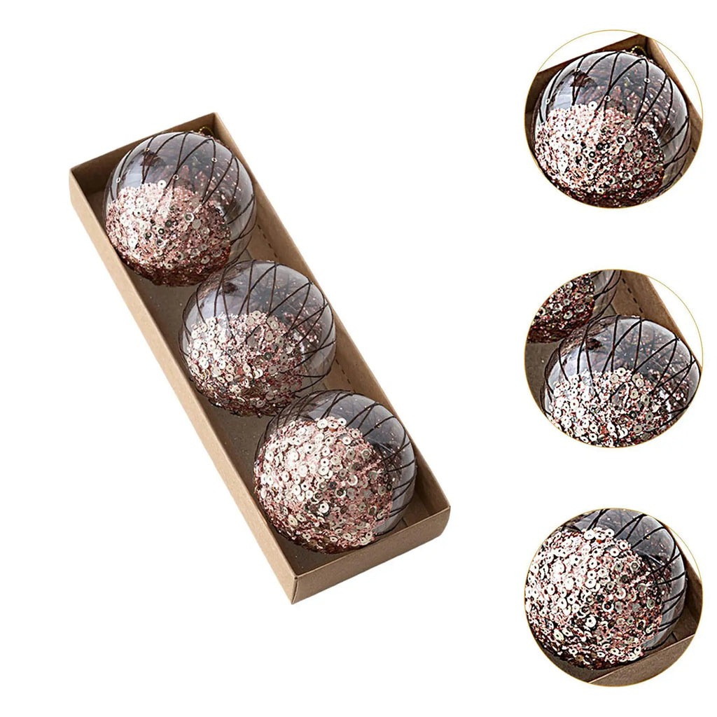 Christmas Balls Ornaments Set Practical for Anniversary Wedding Party Favor Quake