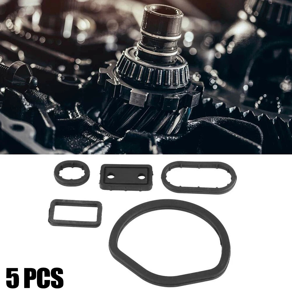Oil Filter Housing Seal Gasket Kit 1121840261 For Mercedes W163 W202 W208 W210 Rubber Gaskets Interior Car Accessories Quake A