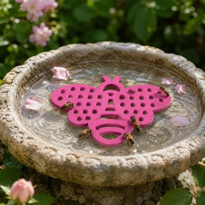 10/1PCS Floating Tray Bee Watering Station EVA Foam Insect Waterer Safe Drinking Tools for Bees & Butterflies Garden Supplies Quake