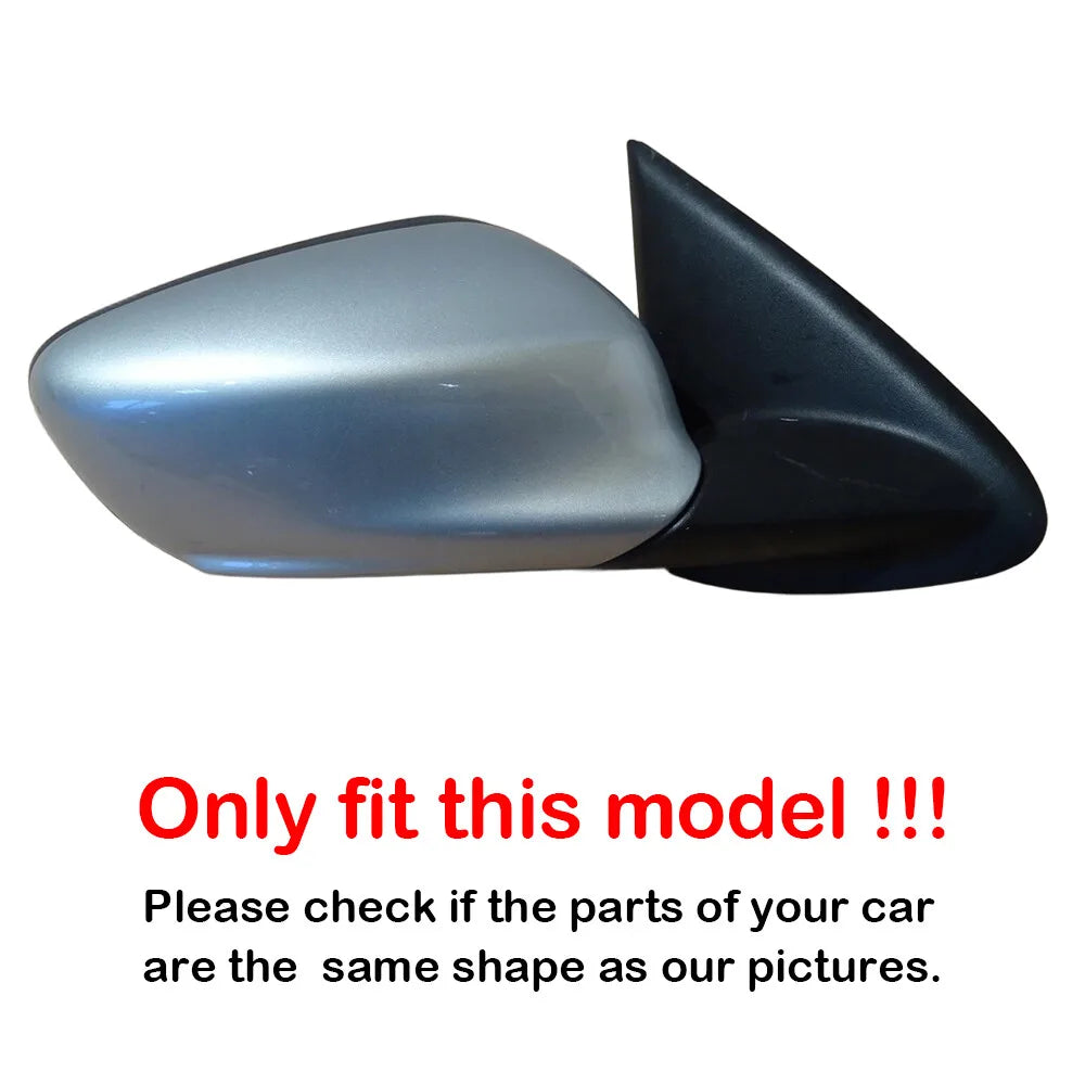 For Peugeot 301 2012-2018 For Citroen C-Elysee 2014-2018 2x Car Sticker Rearview Side Mirror Cover Wing Cap Exterior Case Trim Quake