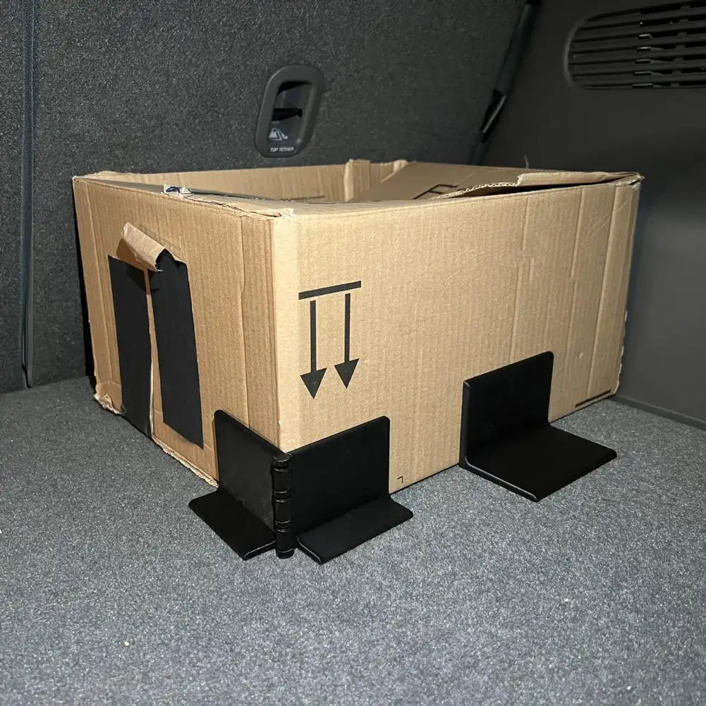 Car Trunk Cargo Organizer Block, Adjustable Automotive Cargo Dividers, Anti-Slip Trunk Stabilizers for SUV Sedan Truck Quake