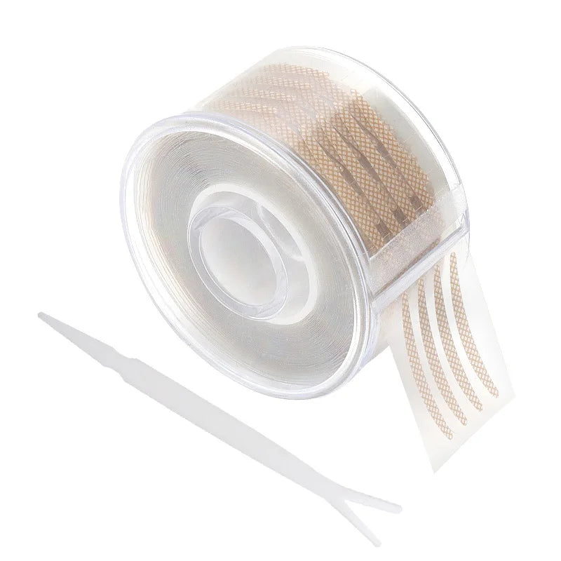 360/600pcs Invisible Double Eyelid Tape Heart Round Roll Mesh Breathable Invisible Double Eyelid Patch Clear Big Eye Beauty Tool Quake Round S 600PCS