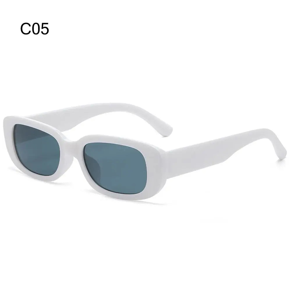 Y2K Rectangle Sunglasses UV400 Candy Colors – Women & Men