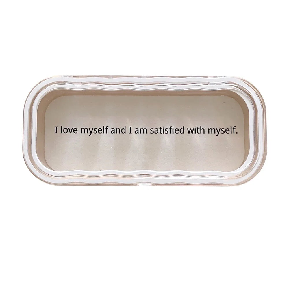 Plastic Puppy Glasses Case Visible Transparent Sunglasses Storage Box Portable Cartoon Animals Glasses Protective Case Gifts Quake 10