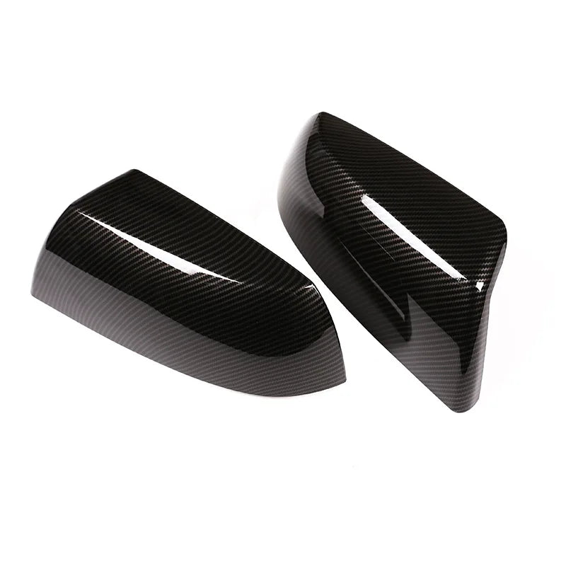 For Toyota Tundra Sequoia 2008-2020 Car Rearview Side Mirror Cover Wing Cap Sticker Exterior Door Rear View Case Trim Carbon Quake