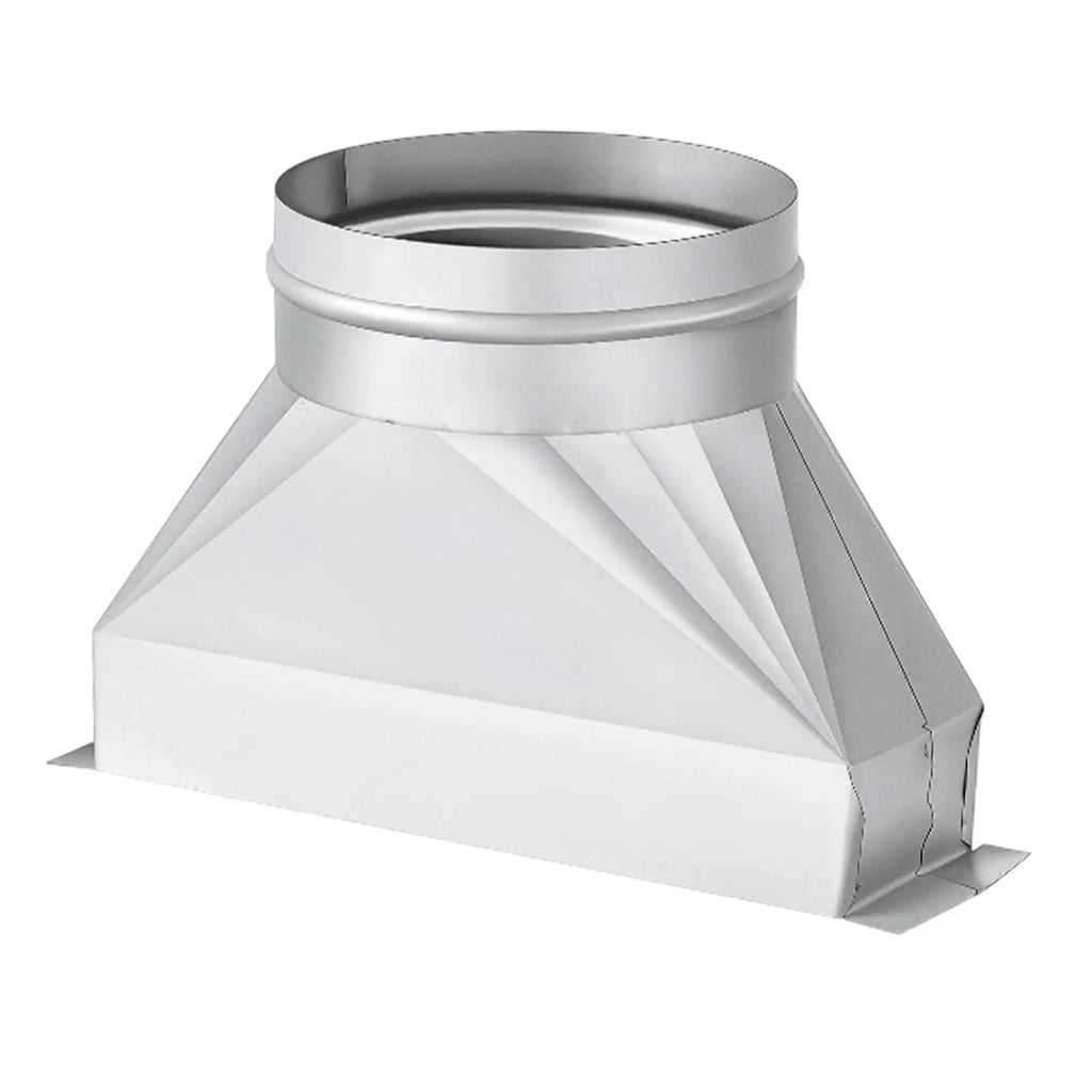 Vent Adapter Duct Transition Efficient Ventilation Galvanized Transition for Agricultural Commercial Building Dryer Vent Hose Quake