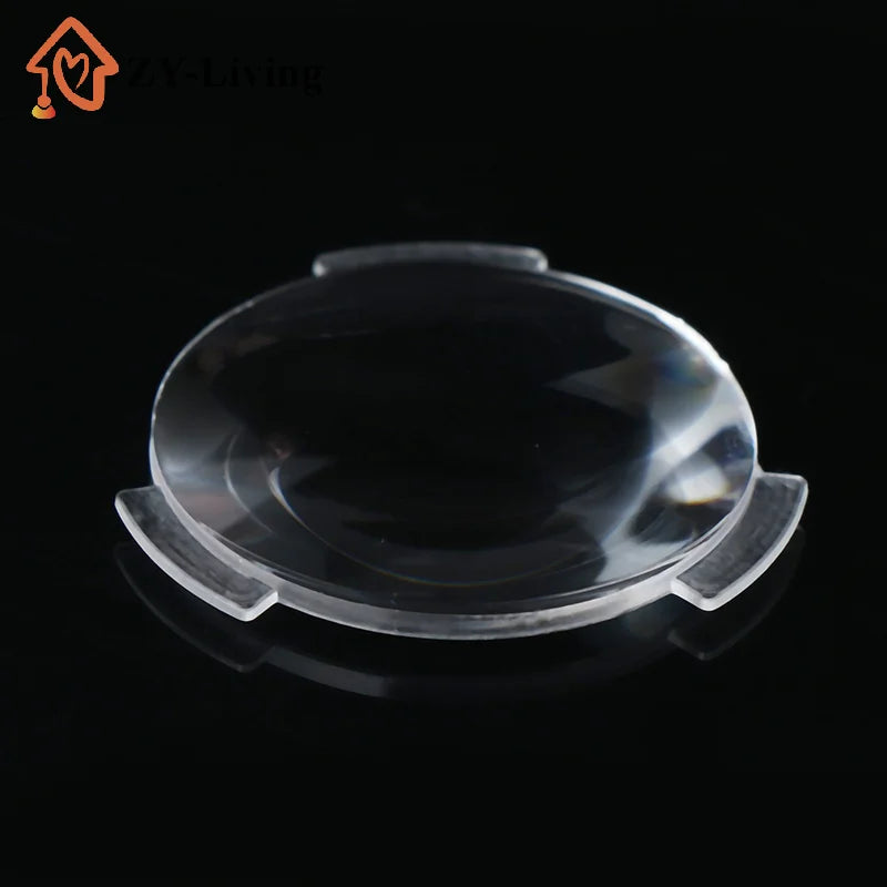 2/4Pcs 25*45MM Transparent Virtual Reality Lens Aspheric Biconvex Lenses Replacement Quake