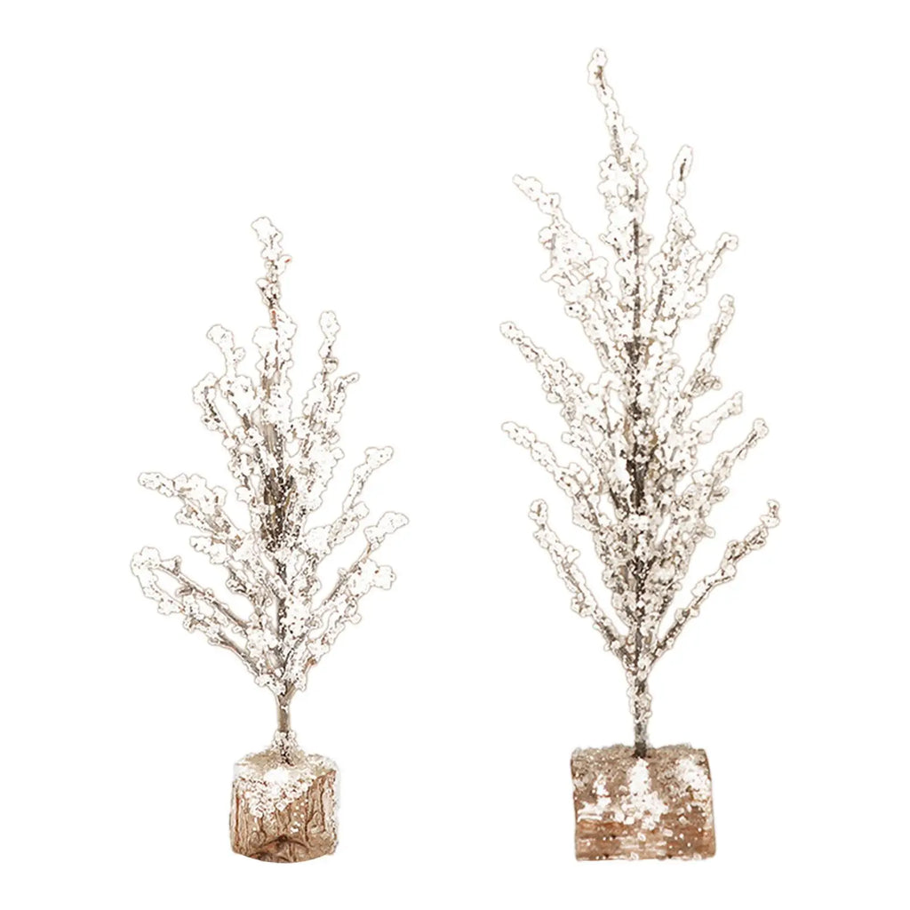Christmas Tree Statue Crafts Birthday Gift Ornament for Indoor Housewarming Quake