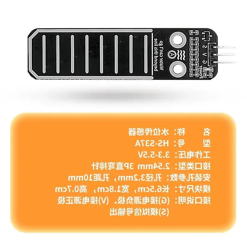 Water -Level Sensor, Droplet Sensor, Water Depth Detection Module, Level Module, Water Level Detection Quake