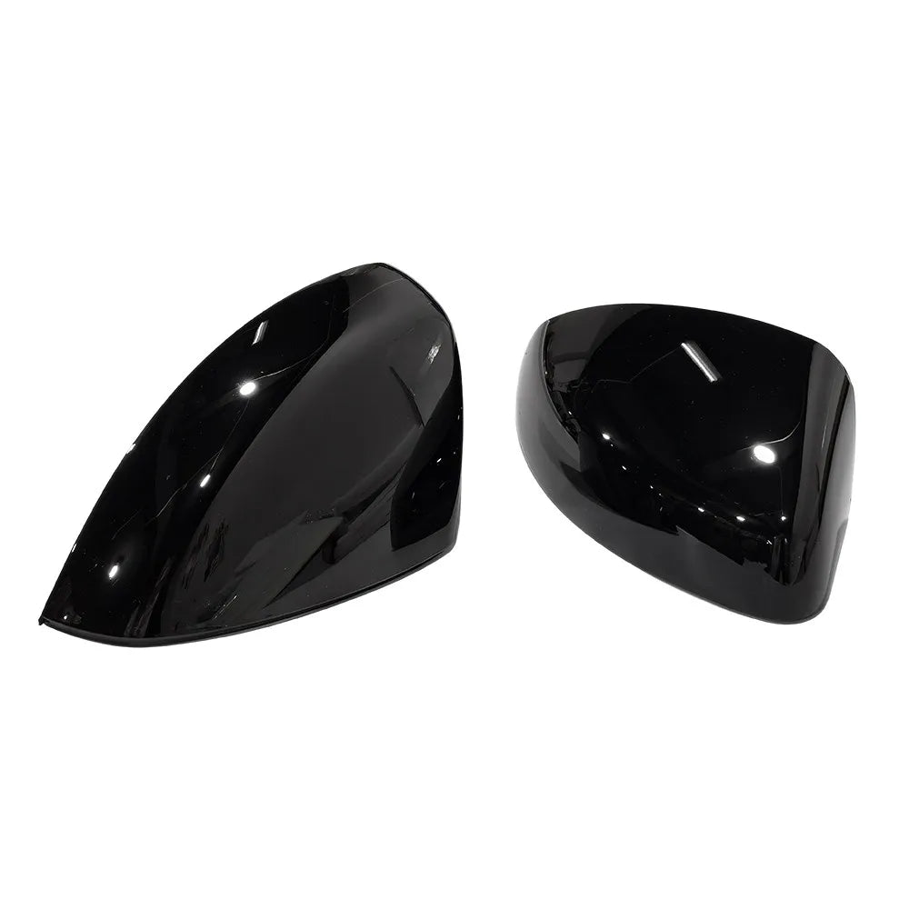 For Audi A1 2011-2014 2x Car Replacement Rearview Side Mirror Cover Wing Cap Exterior Case Trim Accessories Vehicle Decoration Quake