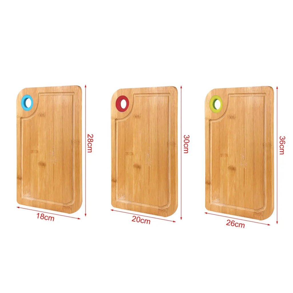 Solid Wood Cutting Board Bamboo and Children's Cutting Board Wooden Kitchen Cutting Board Rolling Board Cutting Board Quake