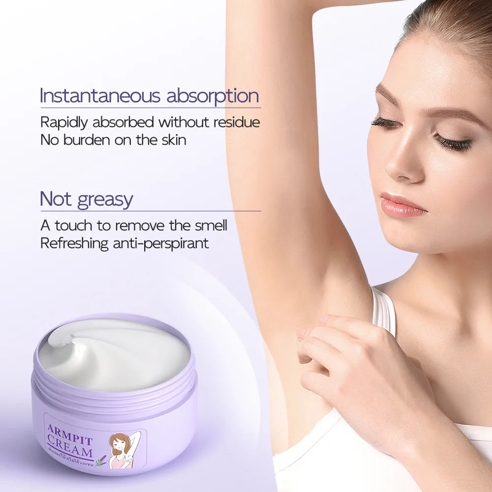 Body Odor Remove Cream Underarm Bad Smell Sweating Removal Armpit Refreshing Antiperspirant Lasting Aroma Deodorant Body Care Quake