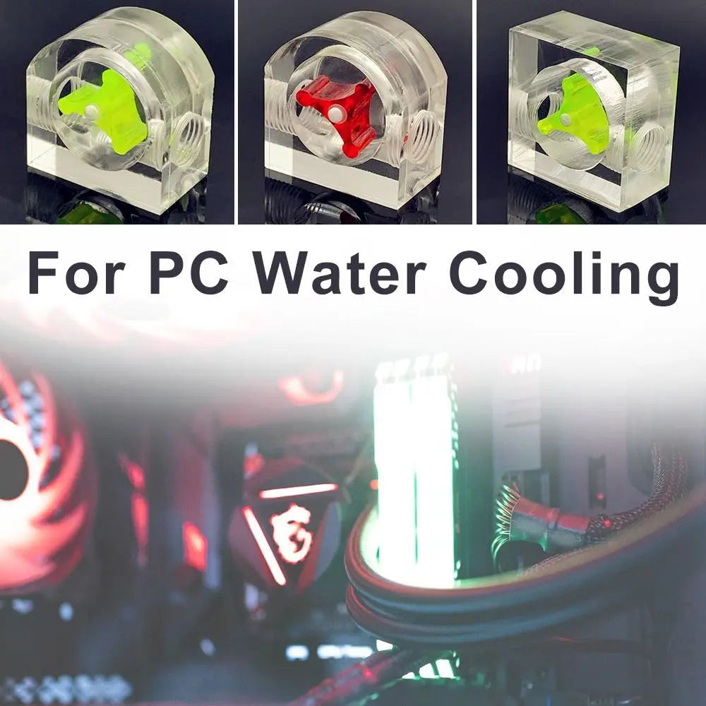 High Precision Easy Install For PC Water Cooling PC flow meter Flow Meter Office Measuring Tools 2 Way G1/4 Thread Quake