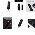 USB Card Reader for Common Storage Cards, Slide-Cover Design for Computer File Access, Photo Export, Office Materials, and K1KF Quake CN
