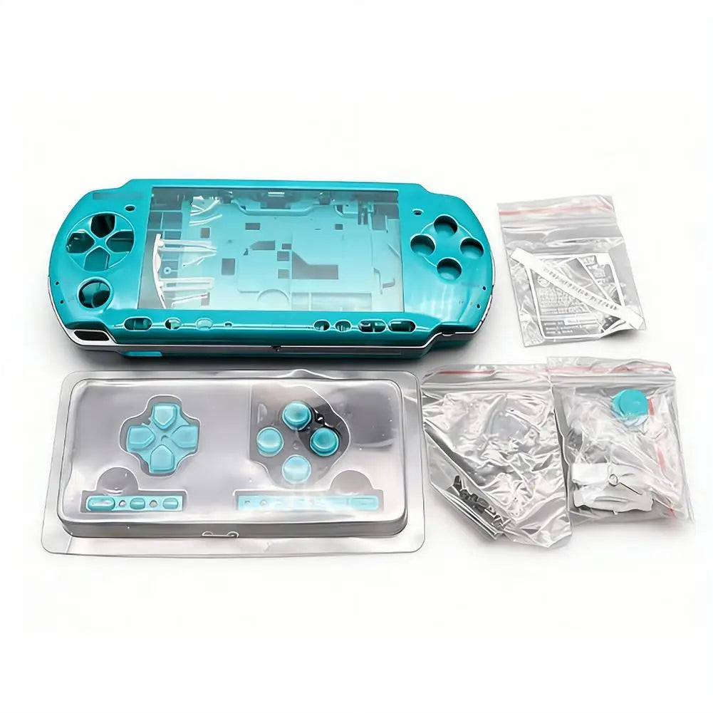 Full Set Housing Shell Case for PSP 3000 PSP3000 03 Version Console Replacement Cover with Buttons Screws Kit Game Accessories 1 Quake