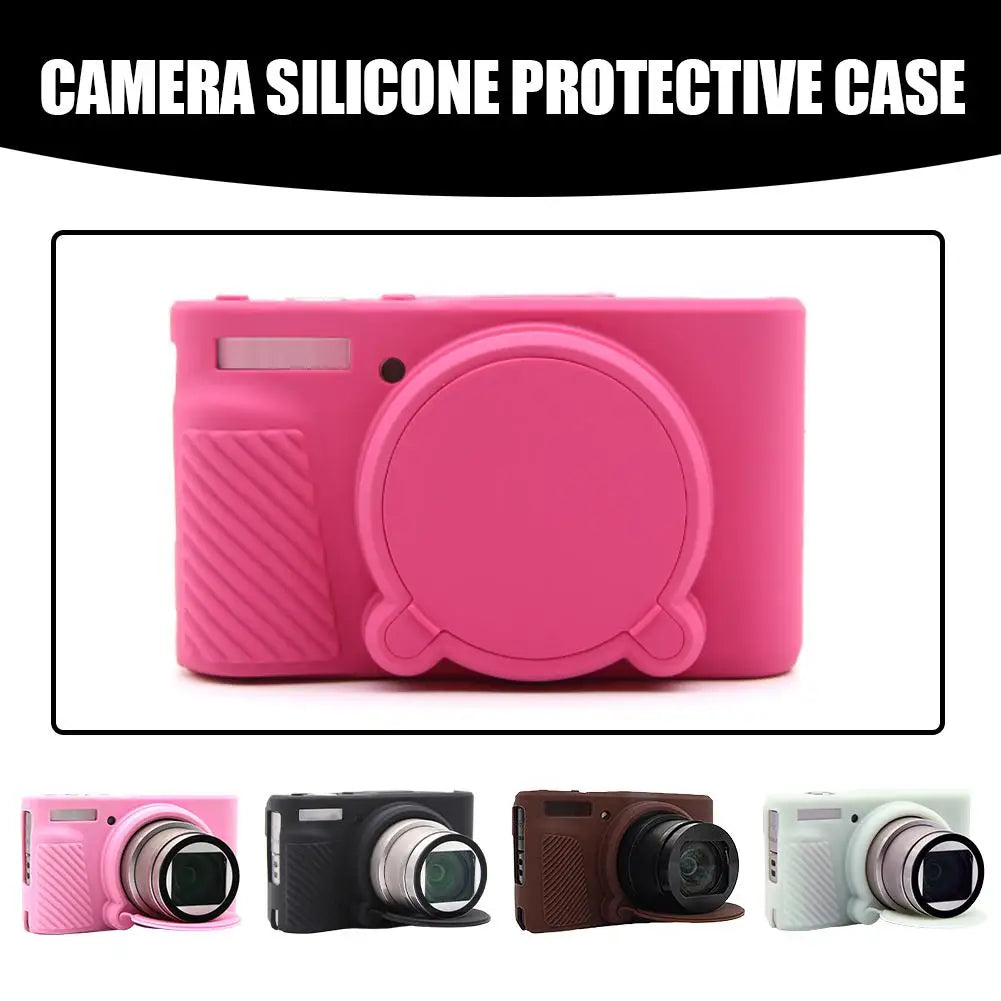 Soft Silicone Case for Canon PowerShot SX740 SX730 HS Camera Protective Shell Skin Cover Armor Case Bag Camera Accessories Quake