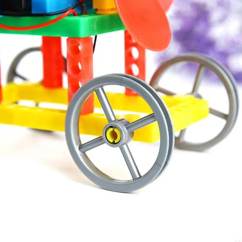 Handmade Single Wind Power Generator Science Project Set For Students Science Experiment Educational Toy Wind Energy Toy K1KF Quake