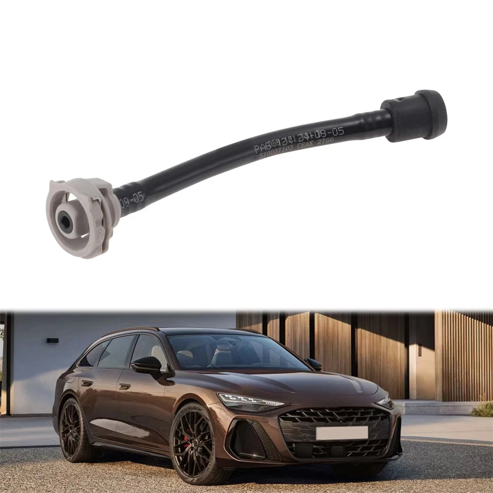 Coolant Pipe Radiator Hose For A6 A7 A8 Q5 3.0L Engine Cooling Tube Replacement Part 059121731D Black Plastic Quake
